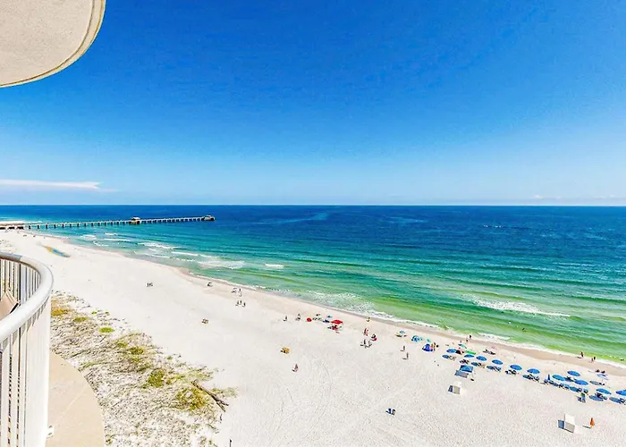 Holiday home Comfortable Gulf-front With Pool Hot Tub Washer Dryer & Ac Gulf Shores