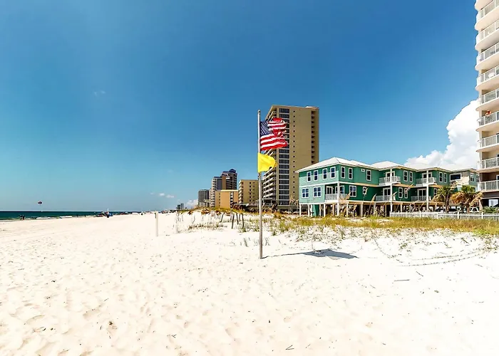 Holiday home Comfortable Gulf-front With Pool Hot Tub Washer Dryer & Ac Gulf Shores
